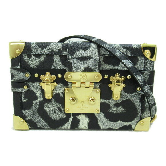 Louis Vuitton Handbags - Louis Vuitton Malle Shoulder Bag Canvas Black White